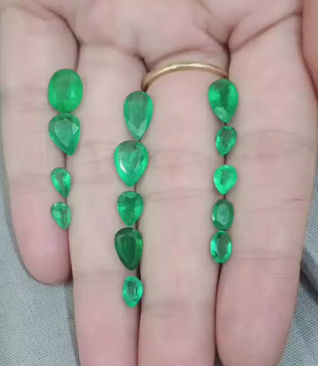 10.85ct Fine Quality Emerald Parcel, 100% Natural Gems
