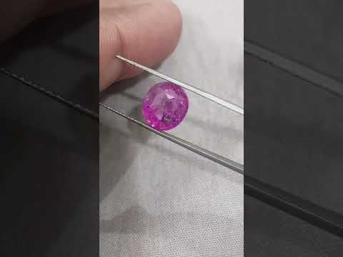 5.42ct Certified Sri Lanka Ruby, Untreated Natural Loose Gemstone