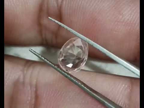 Padparadscha Sapphire 2.16ct IGI Certified Natural Orangy Pink Unheated Loose Gemstone
