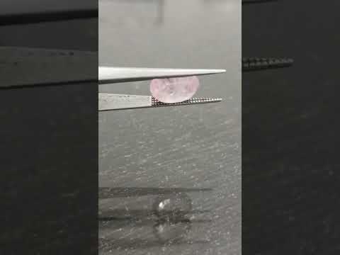 5.24ct Certified Pink Ceylon Sapphire, Natural untreated Gemstone