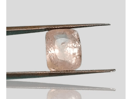 Rare Big Size! 7.08ct IGI Certified Padparadscha Cushion Cut Ceylon Sapphire, Natural Earth Mined untreated Gemstone - SMSGEMS 