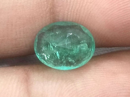 3.29ct Certified Zambian Natural Emerald Stone