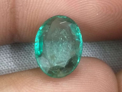 2.74ct Certified Natural Zambian Emerald Stone