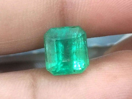 3.52ct Certified Zambian Natural Emerald Stone