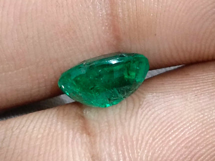 Russian Emerald 3.10ct Natural Sea Green Oval Cut Loose Gemstone