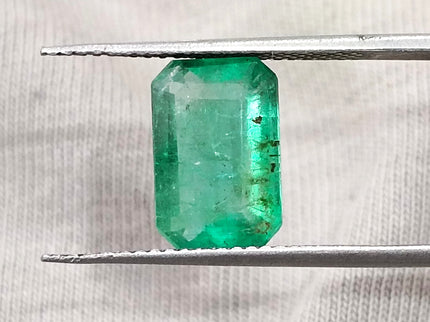 Panjshir Emerald 2.44ct Spring Green  Natural Earth Mined Gemstone