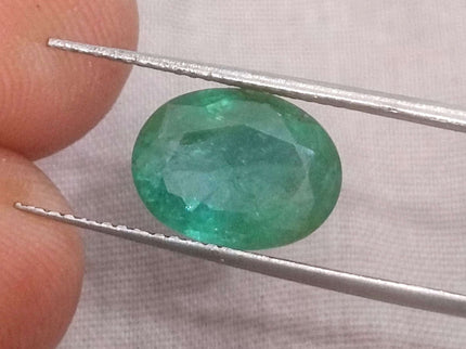 3.82ct Certified Natural Zambian Emerald Stone