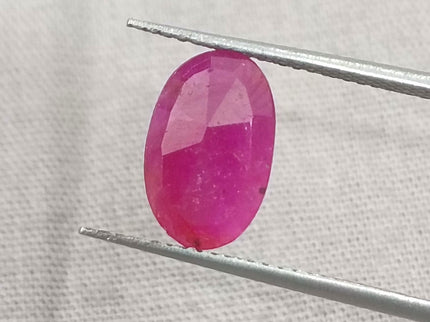 GSI Certified 1.99ct Mozambique Ruby, Natural Untreated Gemstone