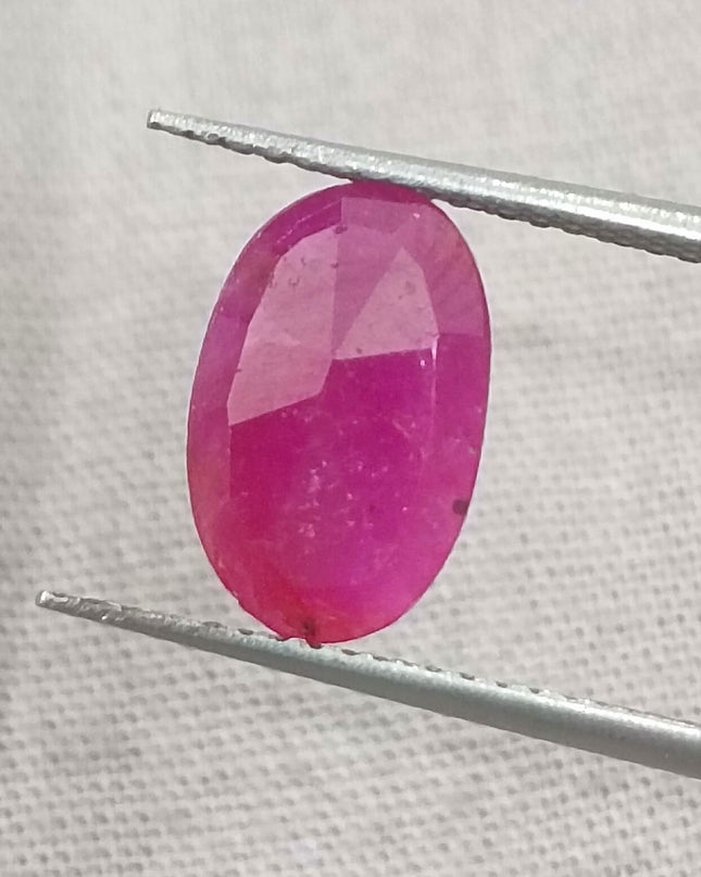 GSI Certified 1.99ct Mozambique Ruby, Natural Untreated Gemstone