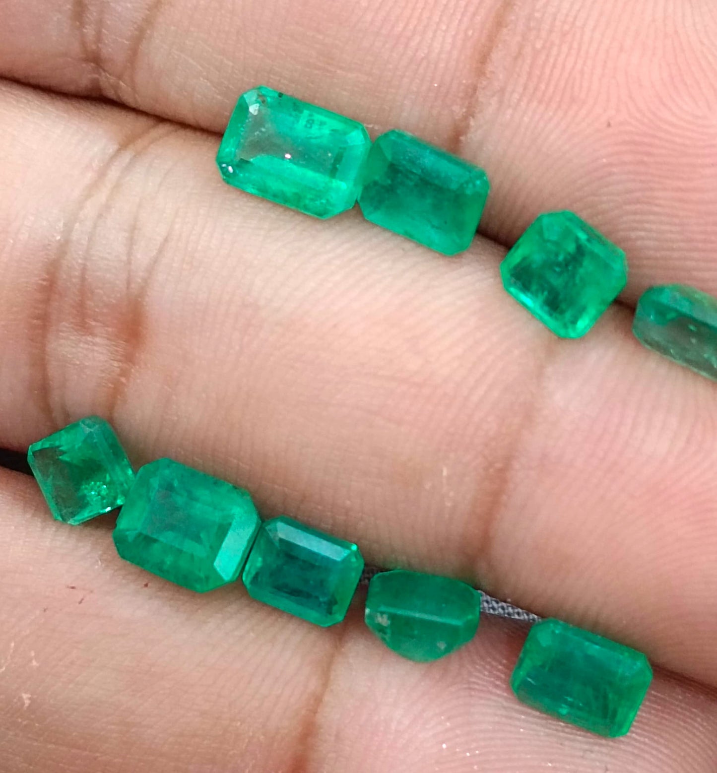 10.80ct Zambian Emerald Parcel, 100% Natural Gemstone