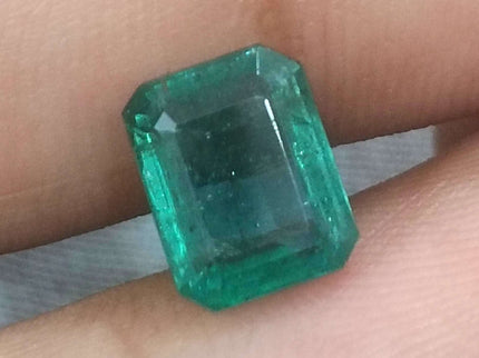 Zambian Emerald 2.76ct Certified Natural Deep Green Loose Gemstone
