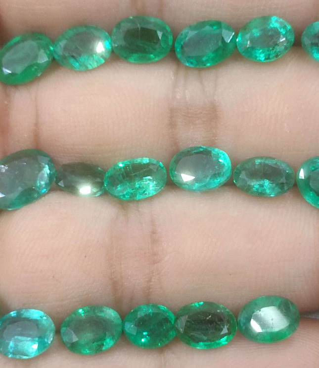 24.31ct Zambian Natural Emerald Parcel.
