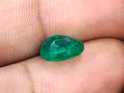2.83ct Emerald Natural Medium Deep Pure Green Oval SGL Certified Loose Gemstone