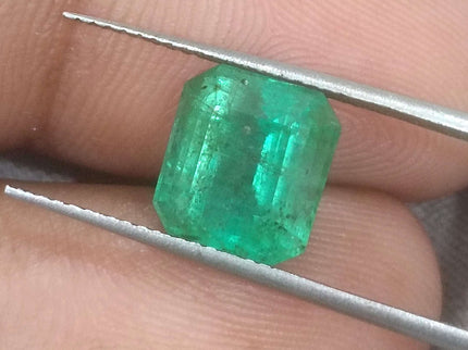 3.52ct Certified Zambian Natural Emerald Stone