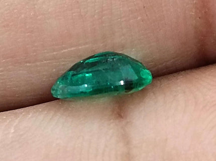 Certified 1.24ct Zambian Natural Emerald