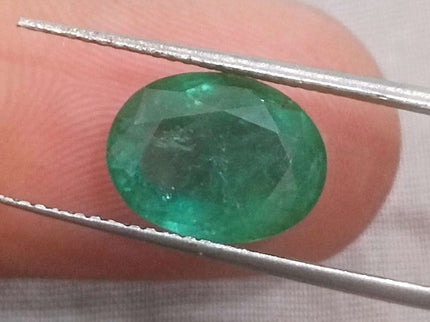 3.82ct Certified Natural Zambian Emerald Stone