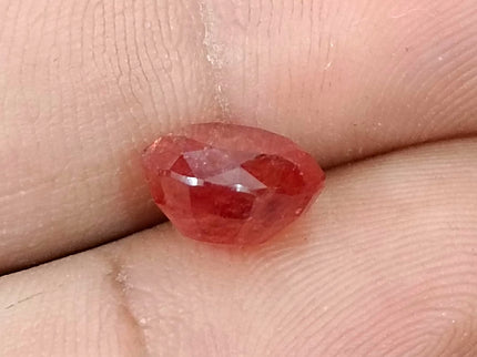 Burmese Ruby 5.00ct Certified Pigeon Blood Red Round Cut Unheated Loose Gemstone