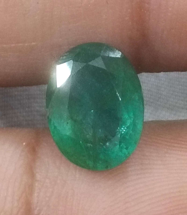 3.82ct Certified Natural Zambian Emerald Stone