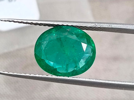 2.55ct Alpine Green Natural Emerald Octagon Cut SGL Certified