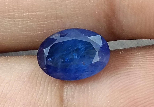 4.01ct Royal blue sapphire Sri Lanka origin natural only heated loose gemstone