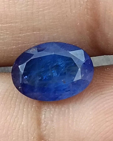4.01ct Royal blue sapphire Sri Lanka origin natural only heated loose gemstone