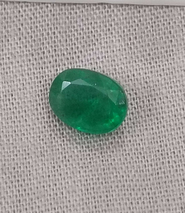 1.33ct Certified Natural Zambian Emerald.