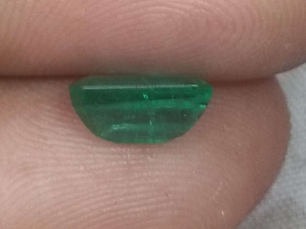Natural Emerald 1.84ct Certified Zambian Origin Loose Gemstone