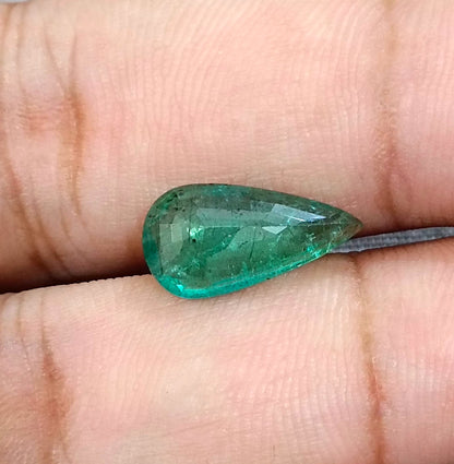 3.07ct Zambian Emerald, 100% Natural Earth Mined Gemstone.