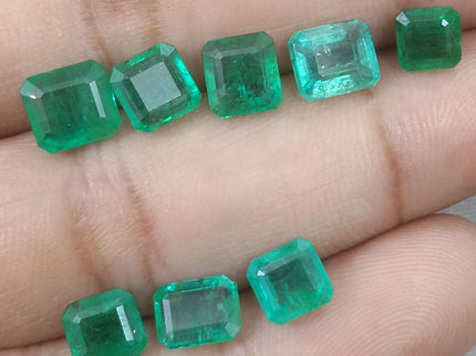 11.37ct Natural Zambian Emerald Parcel.
