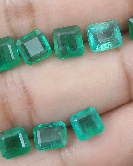 11.37ct Natural Zambian Emerald Parcel Loose Gemstone