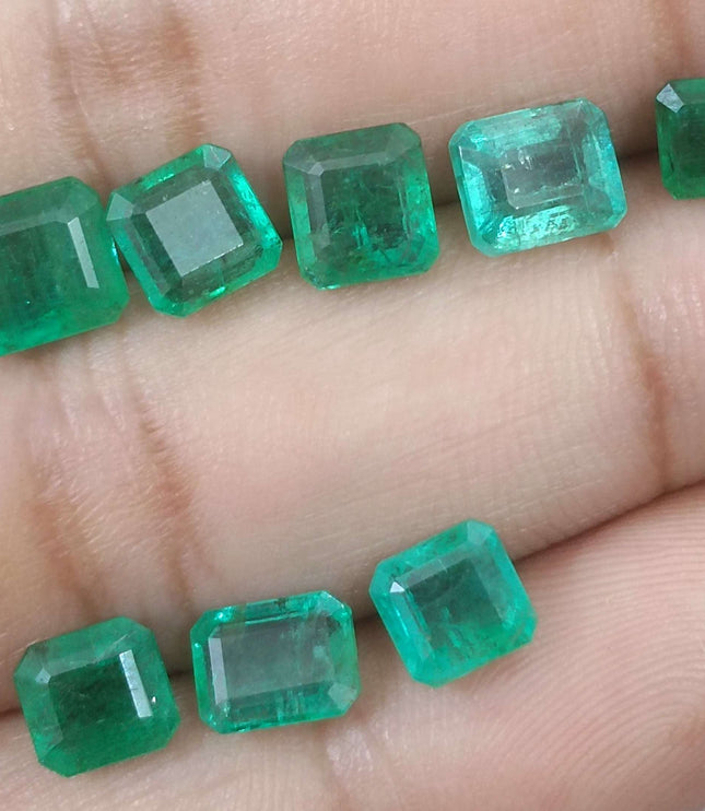 11.37ct Natural Zambian Emerald Parcel.