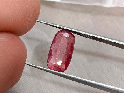2.04ct Unheated Natural Ruby Wine Red SGL Certified Mozambique Cushion Cut Loose Stone