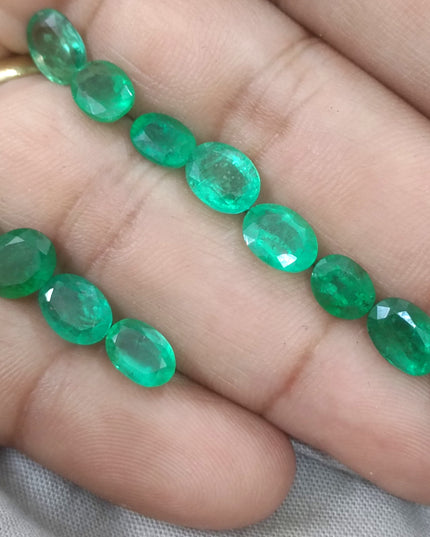 16.18ct Natural Zambian Emerald Parcel Earth Mined Loose Gemstones
