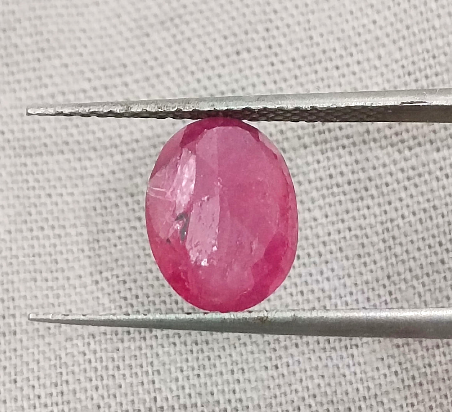 2.72ct African Ruby Certified By GSI, Natural Untreated Gemstone