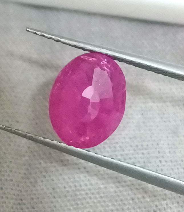 GSI Certified 2.23ct Mozambique Ruby, Natural untreated Gemstone