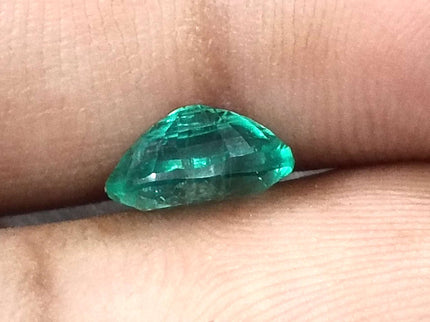 Certified 1.44ct Natural Zambian Emerald