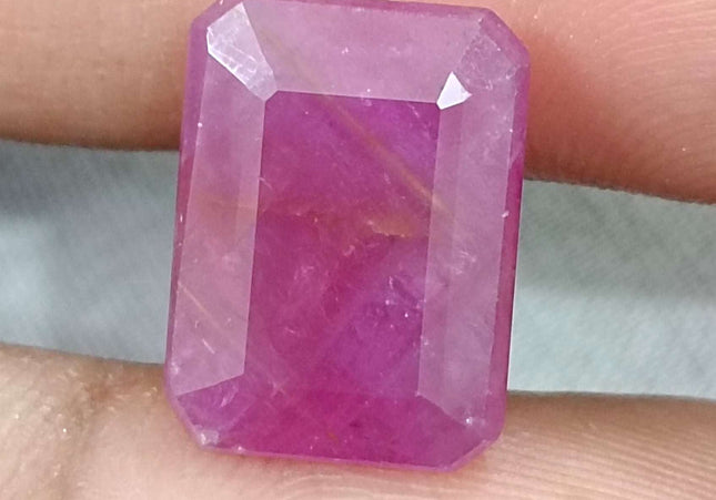 Large 10.81ct Natural African Ruby Unheated Loose Gemstone
