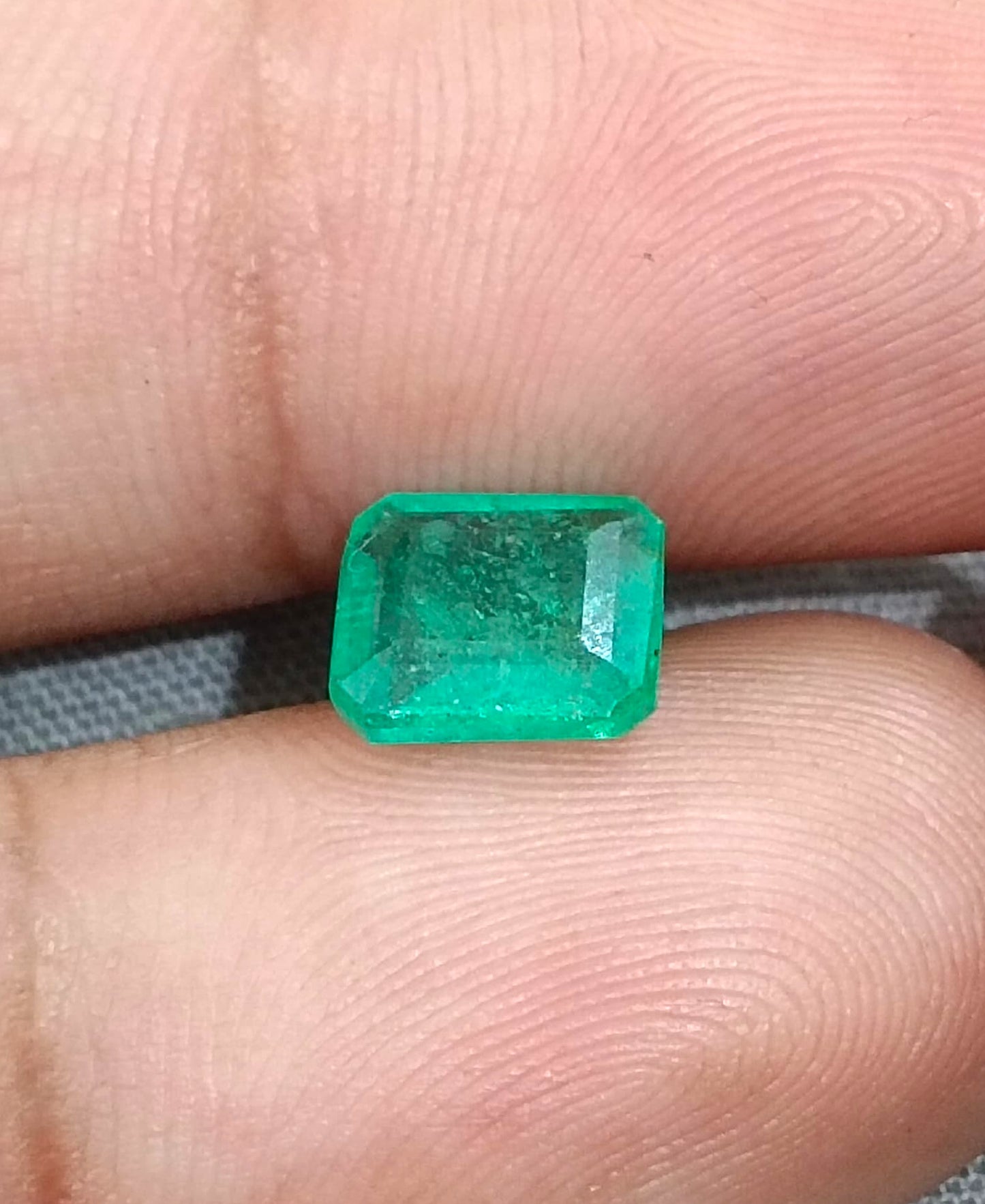 1.75ct Zambian Emerald, 100% Natural Earth Mined Gemstone