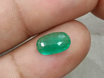 2.74ct Medium Spring Green Natural Emerald Loose Gemstone