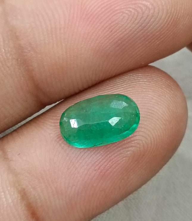 2.74ct Medium Spring Green Natural Emerald Loose Gemstone