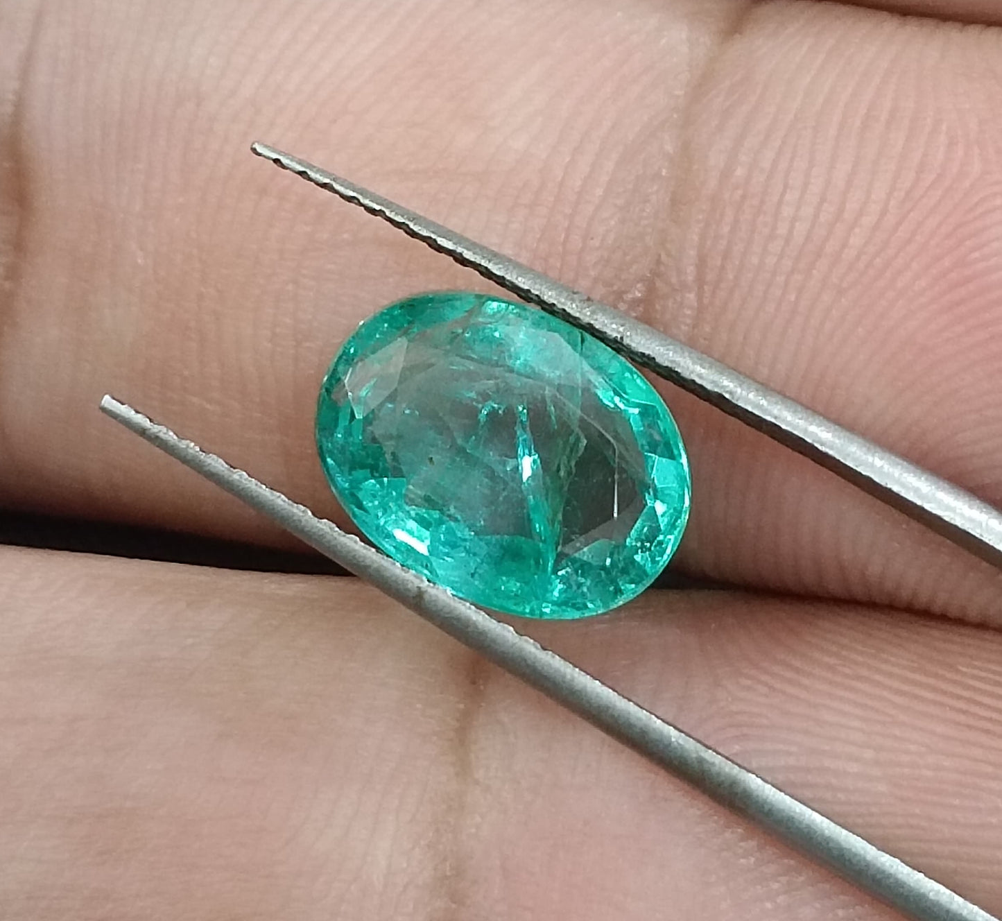 GSI Certified 3.00ct Zambian Emerald, 100% Natural Gemstone