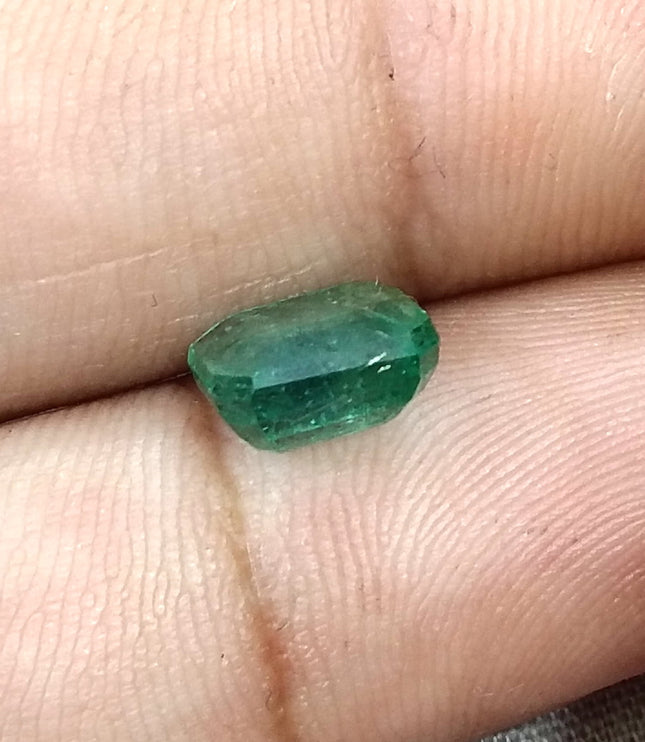 2.60ct Natural Emerald Medium Green SGL Certified Octagon Cut Loose Gemstone