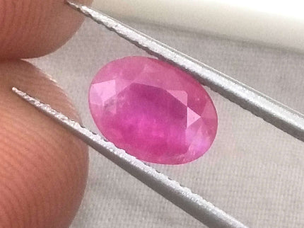 1.20ct Mozambique Ruby, Certified Untreated Gemstone