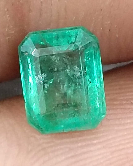 1.33ct Panjshir Emerald, Certified Natural Minor Oiled Loose Gemstone