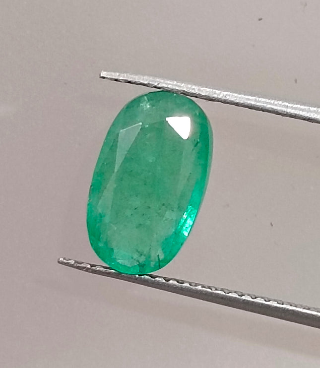 2.74ct Medium Spring Green Natural Emerald Loose Gemstone