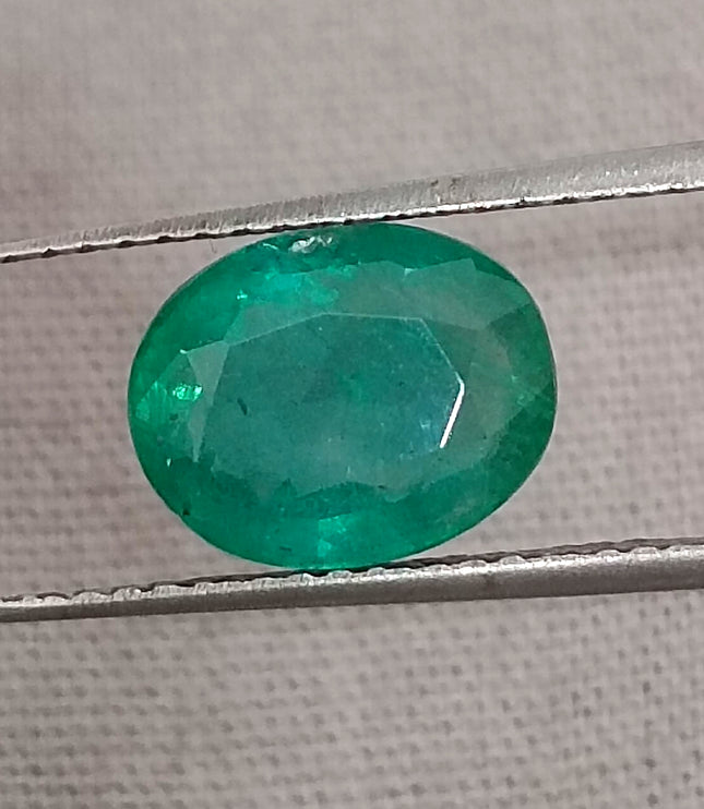 Zambian Emerald 2.07ct Certified Natural Loose Gemstone