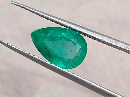 1.51ct Intense Green Emerald Natural Earth Mined Gemstone