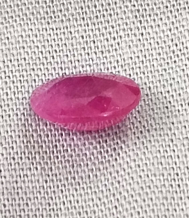 Mozambique Ruby 2.07ct Certified Natural Untreated Gemstone