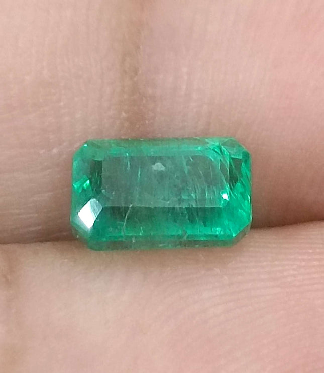 1.81ct Certified Zambian Natural Emerald