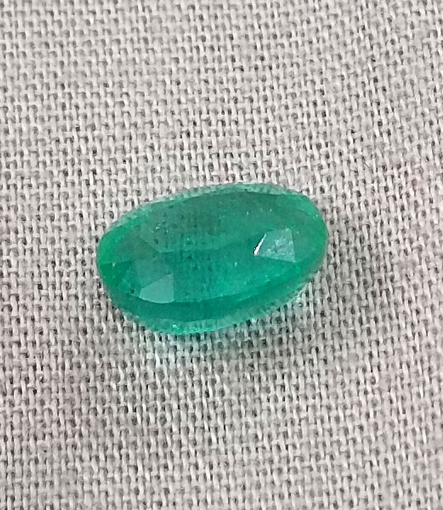Zambian Emerald 2.07ct Certified Natural Loose Gemstone